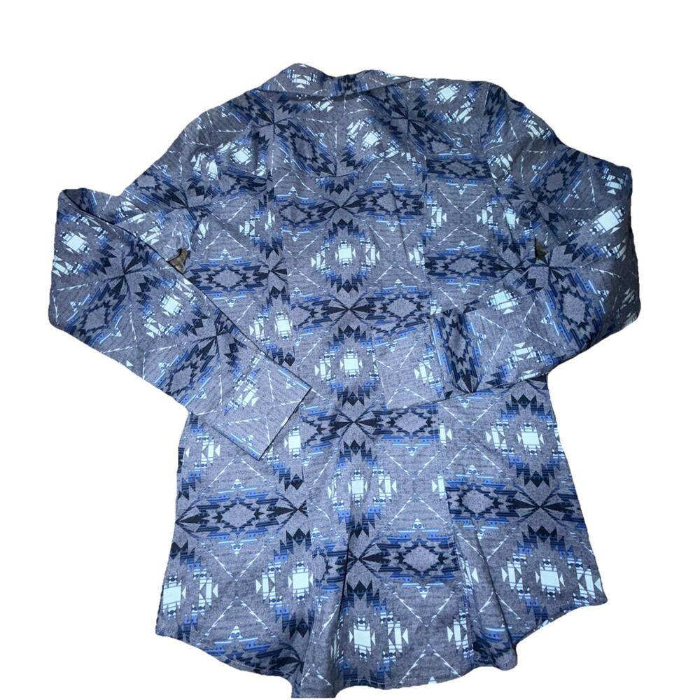 NWT Women’s Rock And Roll Denim Small Aztec Rodeo Western Shirt (AH19) - Picture 4 of 4